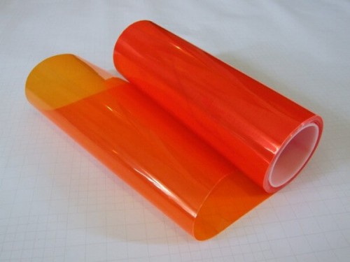 Fólia na svetlá - Oranžová (hrúbka 0,2 mm)